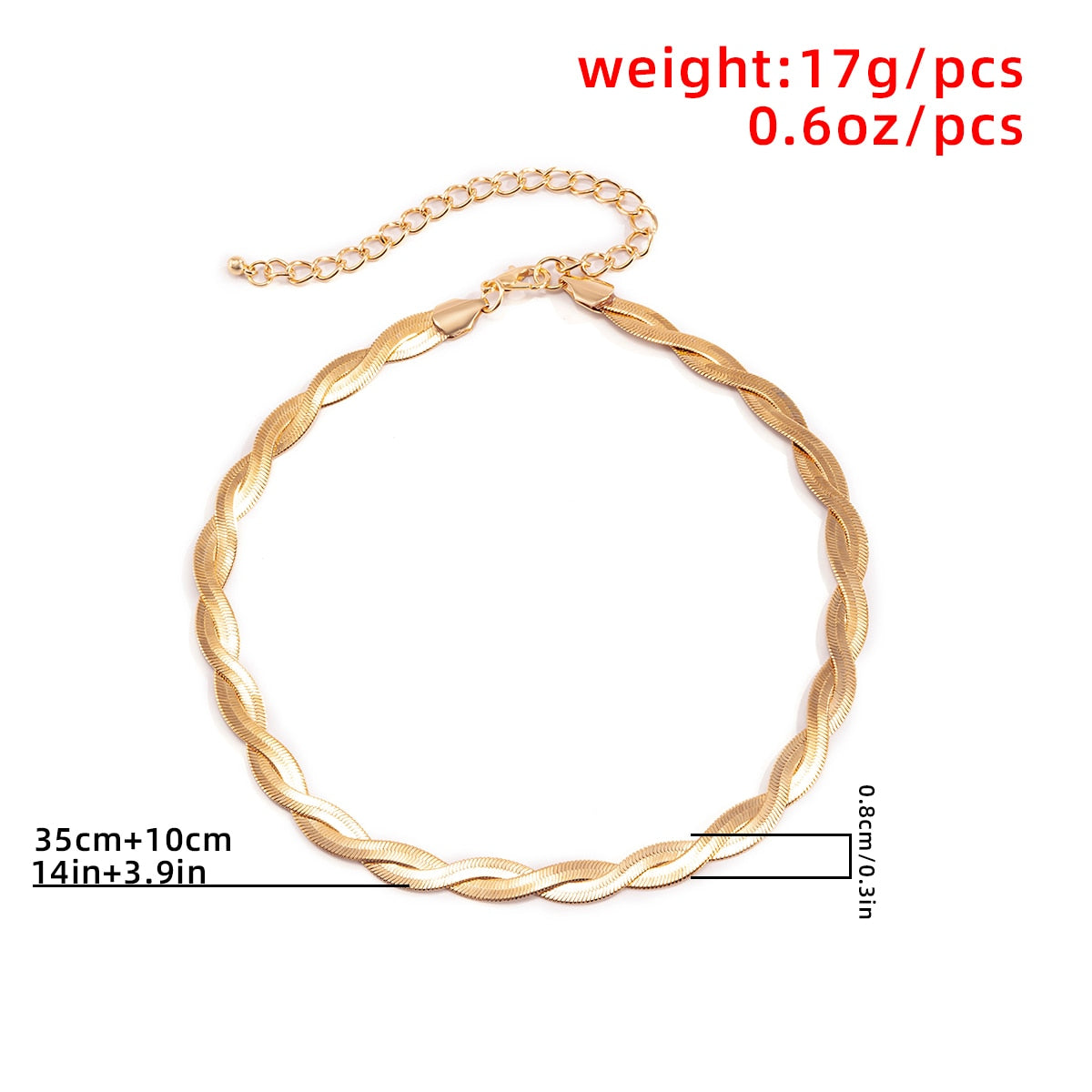 Lacteo Trendy Gold Color Weave Snake Chain Choker Necklaces For Women Men Charm Simple Heart Tassel Necklace 2022 Jewelry Collar