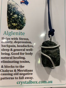 Raw Alglenite Necklace 7