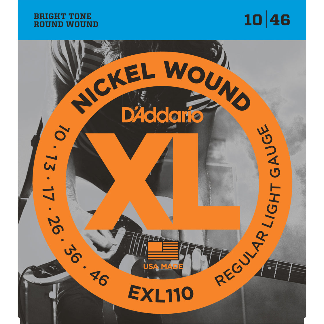 D'Addario Double Ball End Steinberger Electric Guitar Strings ESXL120 Super  Light 9-42