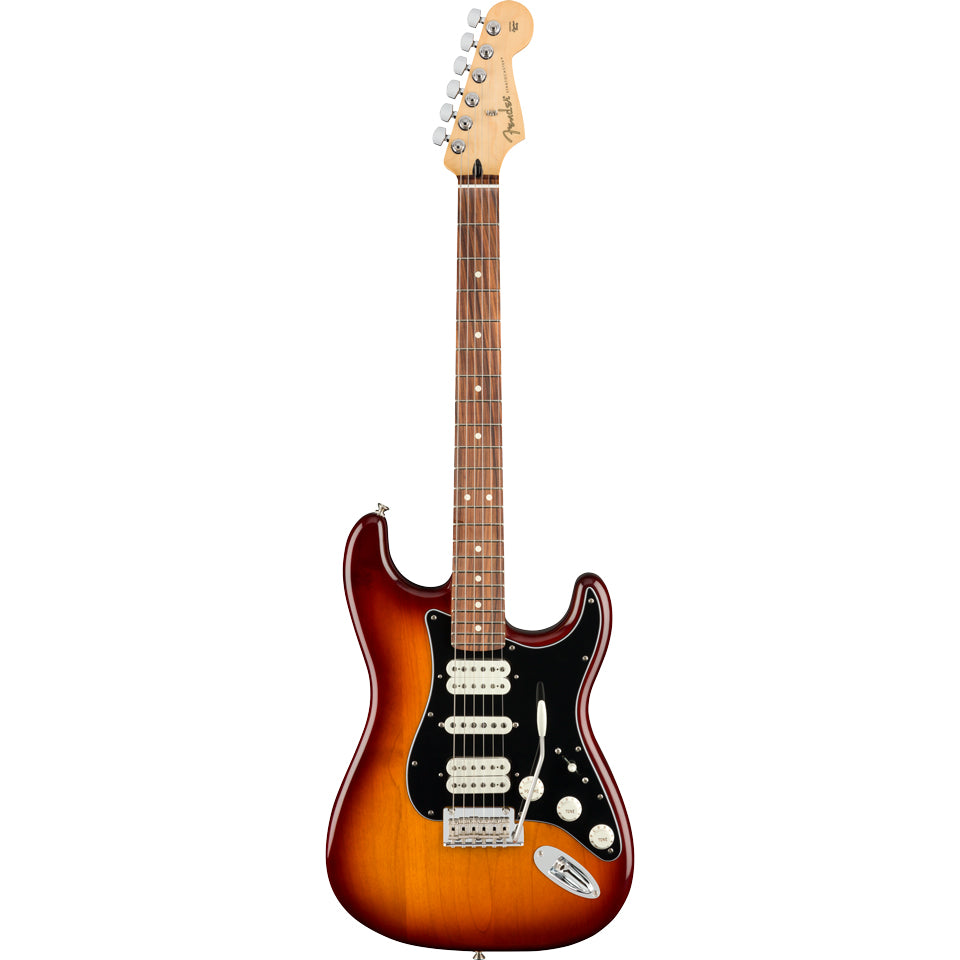 Fender Player Stratocaster Maple Fingerboard 3-Color Sunburst Left 