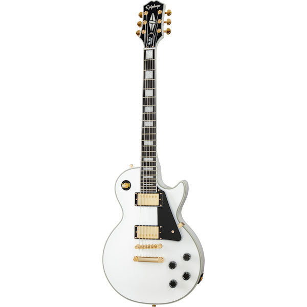 Epiphone Les Paul Custom Alpine White Electric Guitar - Guitarworks