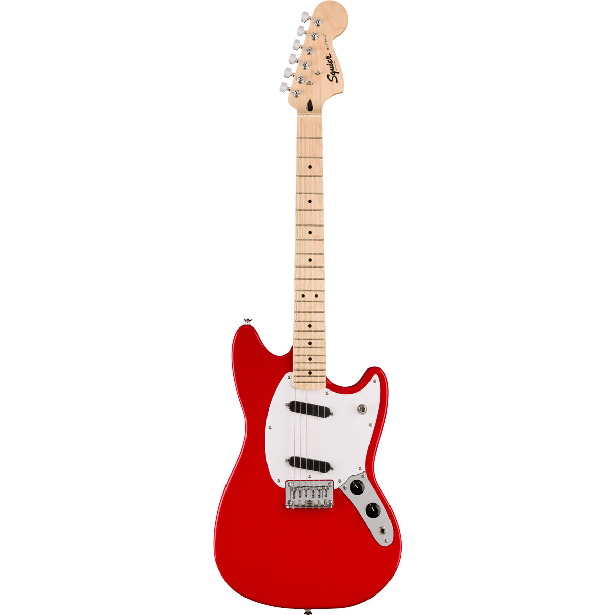 Squier Sonic Mustang White Pickguard 2-Colour Sunburst - Guitarworks