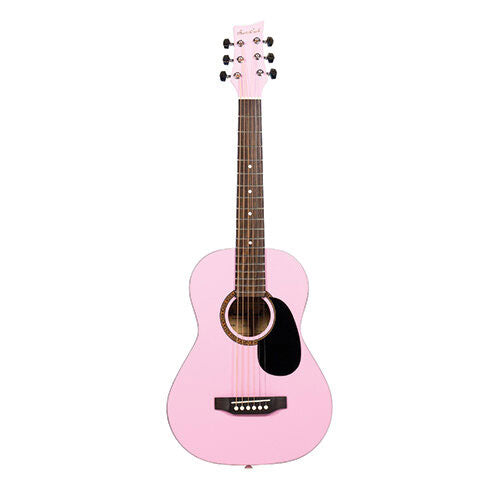 Beaver Creek 601 Series Acoustic Guitar 3/4 Size Pink w/Bag