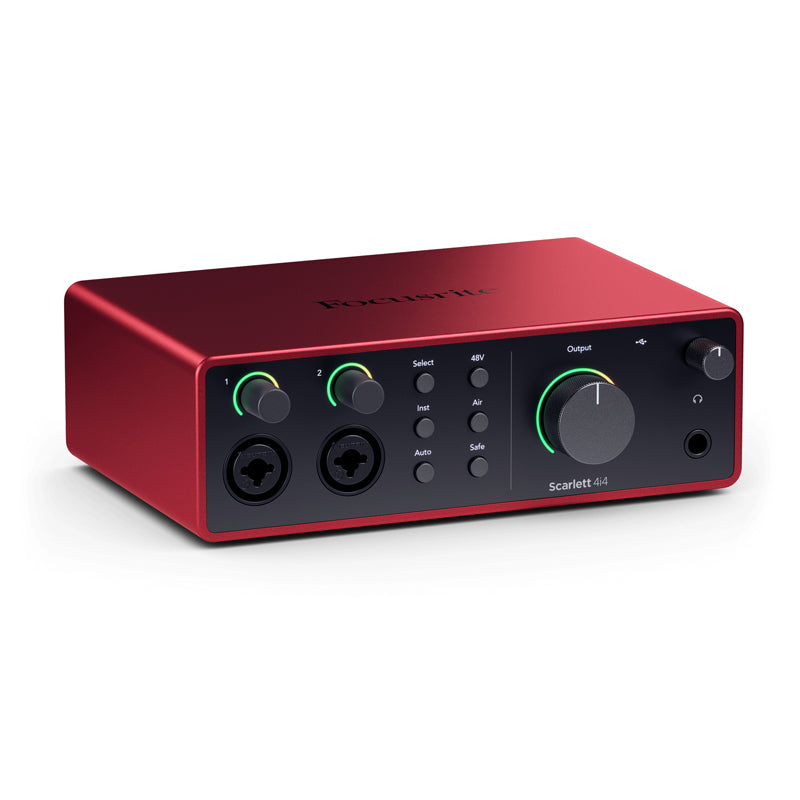 Focusrite Scarlett 2I2 Studio 3rd Gen w/Condenser Mic & HP60