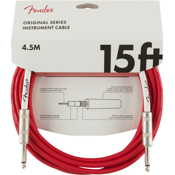 Fender Deluxe Coil Cable 30' Tweed - Guitarworks