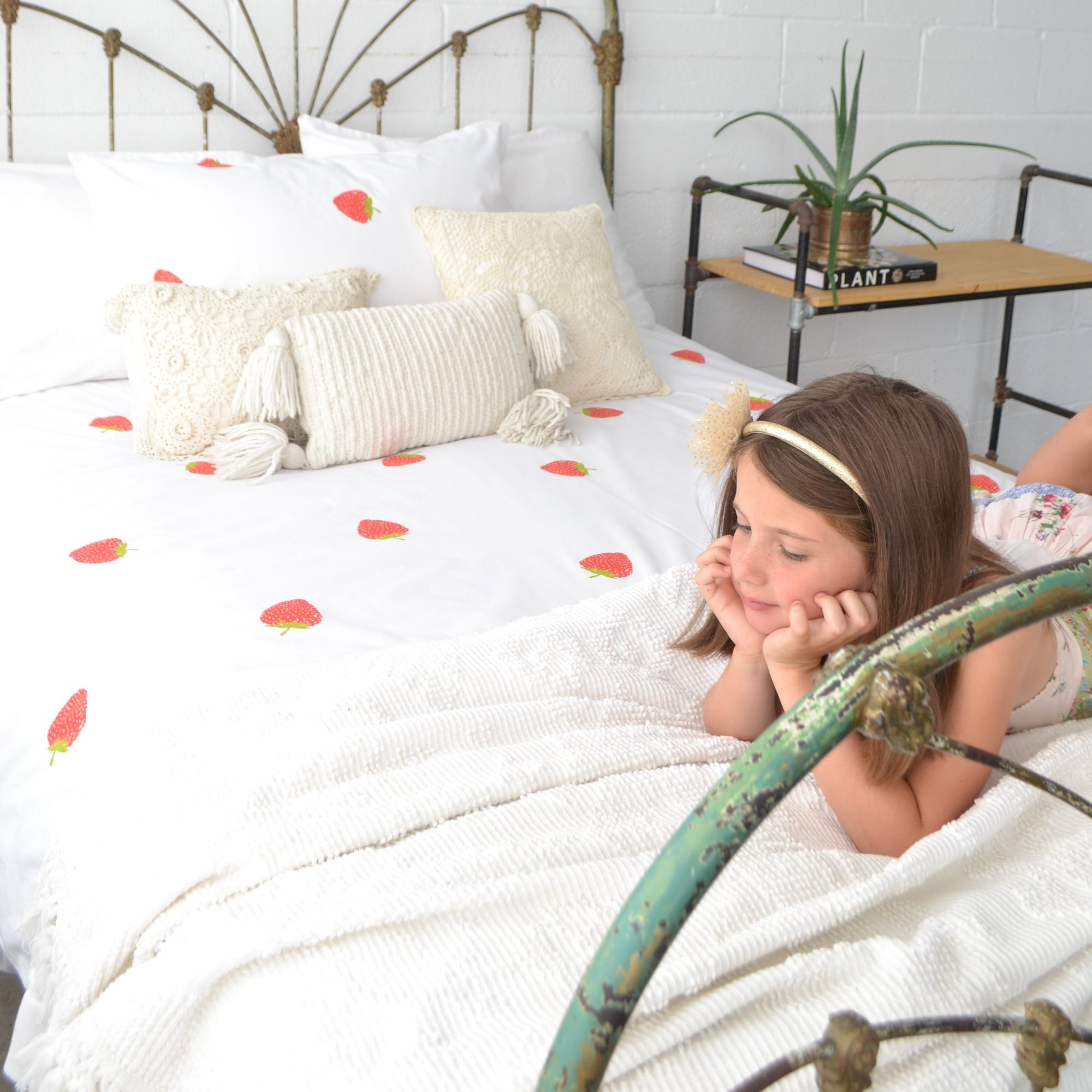 organic cotton cot bed sheets
