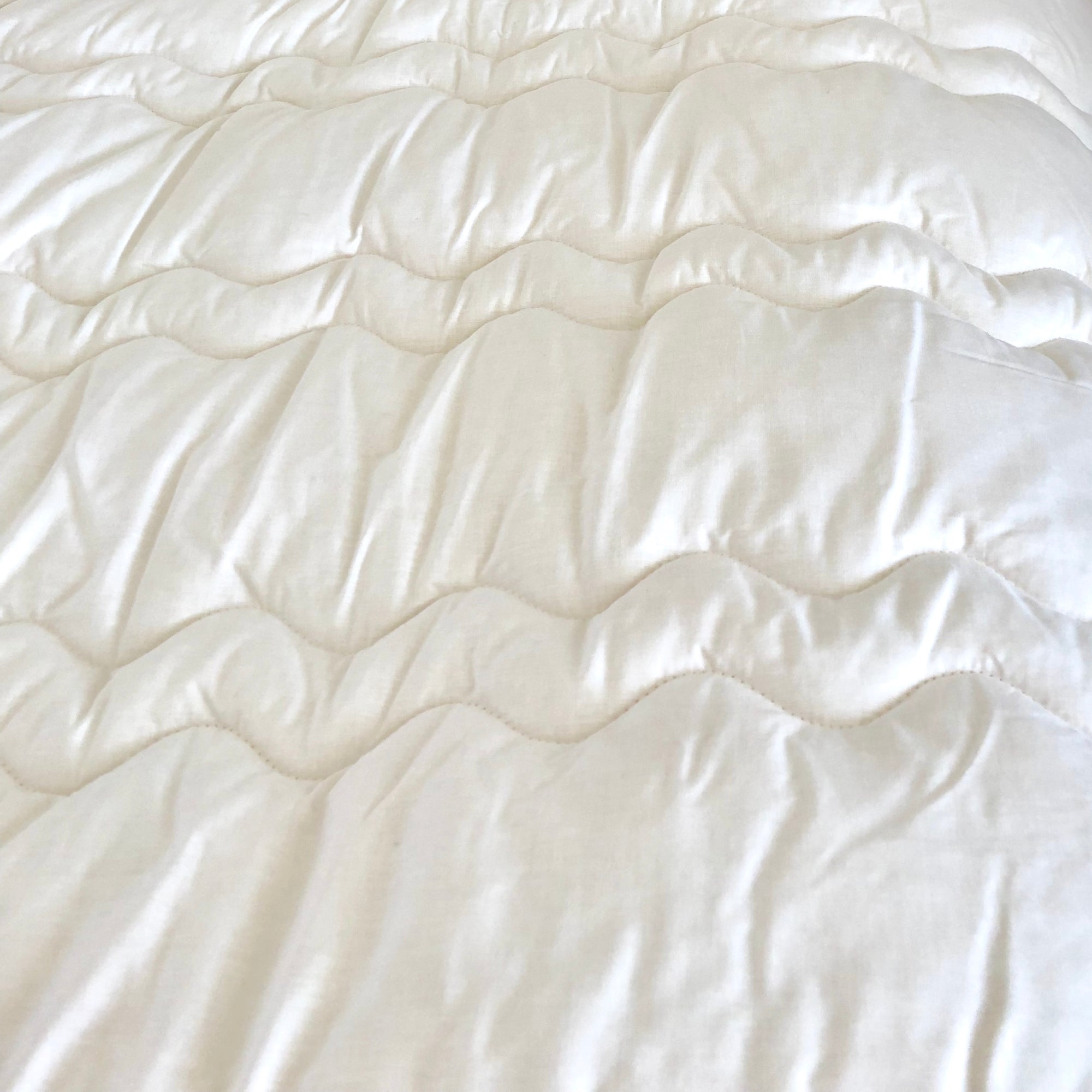 Single Bed Gots Certified Organic Cotton Organic Merino Wool