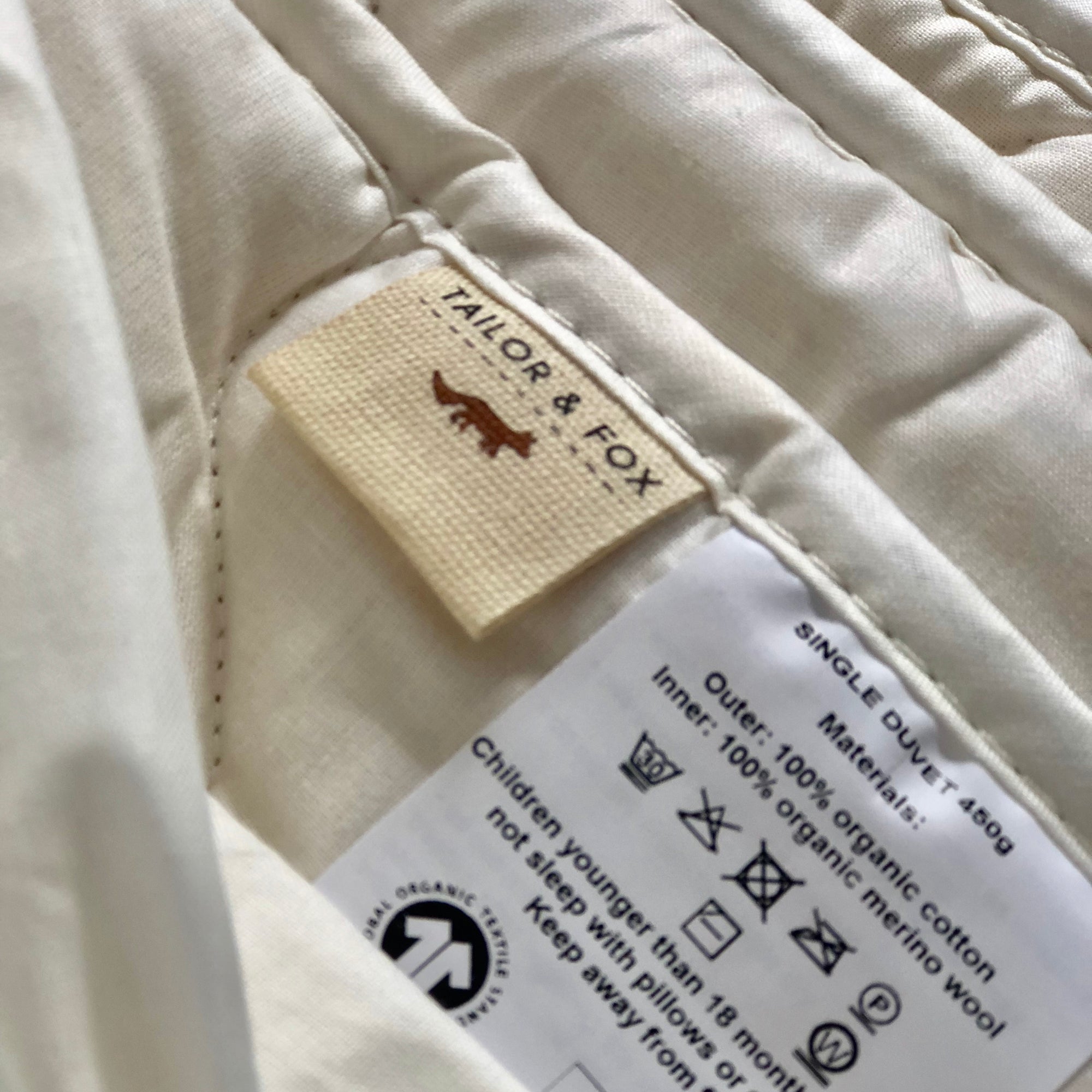 Cot Bed Gots Certified Organic Cotton Merino Wool Duvet