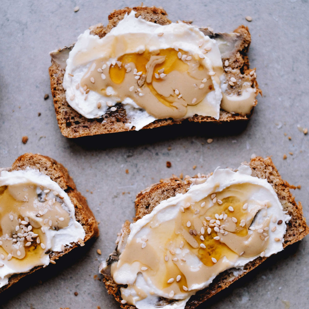 Tahini Banana Bread