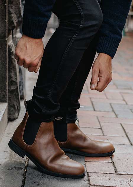 Blundstone #1900 Chestnut Premium Leather Boots | Blundstone UK