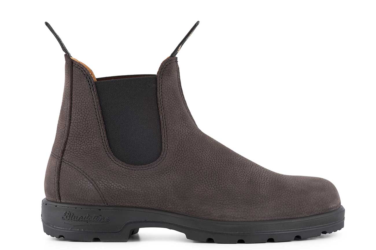 Buy 1464 Grey Leather Chelsea Boots Blundstone Official