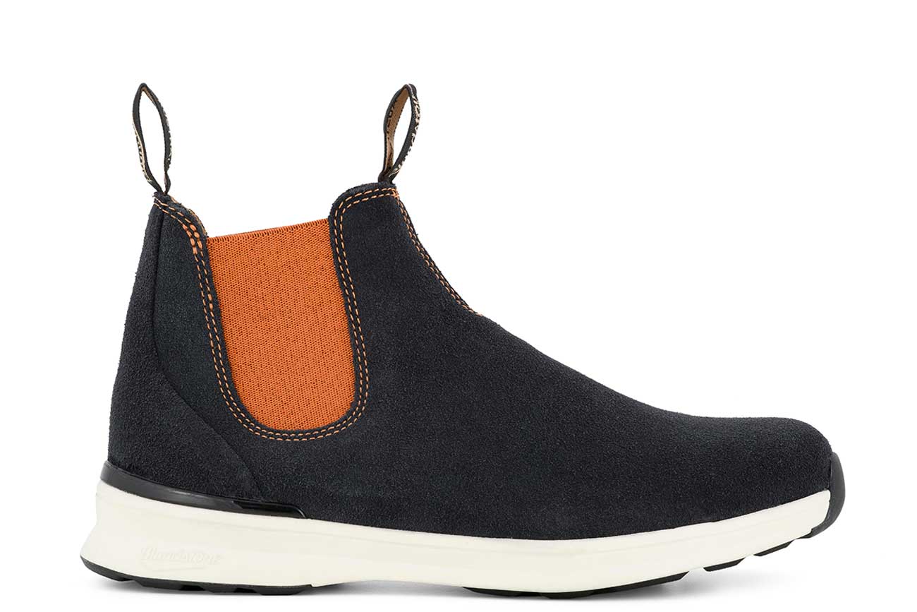 Blundstone 2147 Navy Suede Burnt Orange