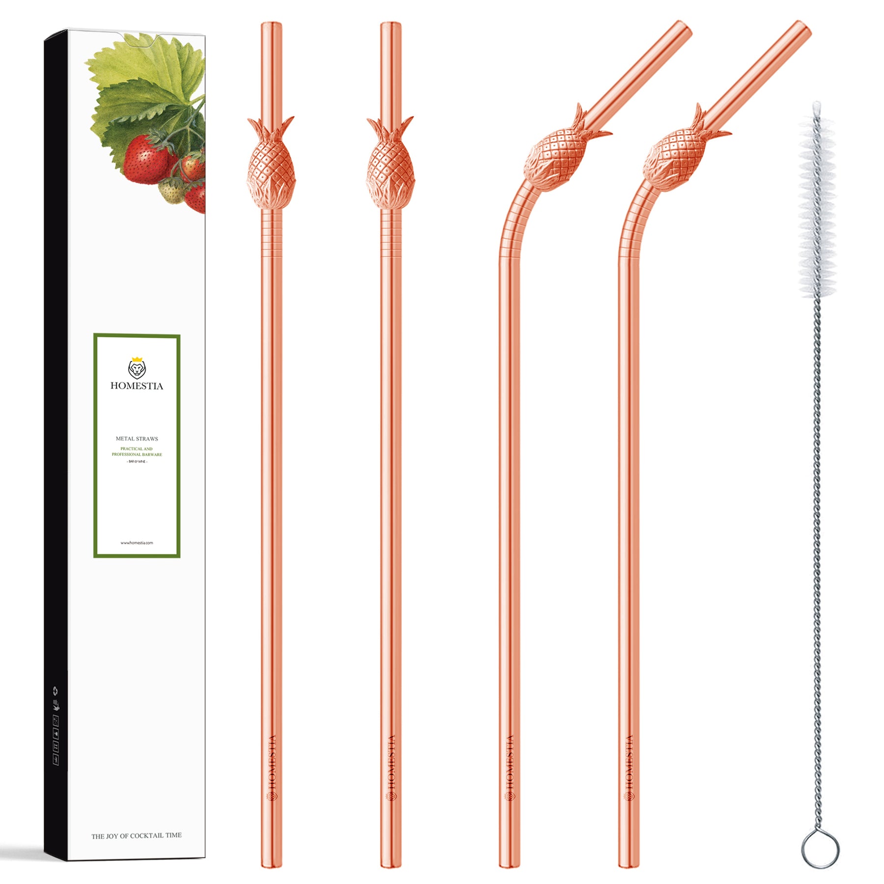 Pineapple Drink Stirrer - Set of 4