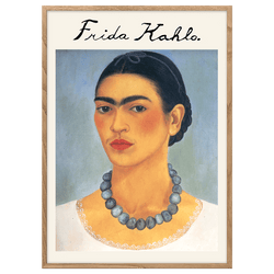 frida kahlo self portrait with thorn necklace