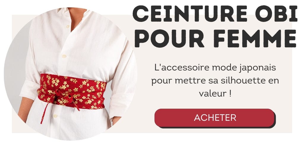 offrir une ceinture obi