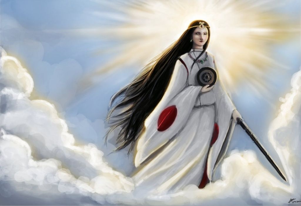 10. Amaterasu, Japanese Goddess of the Sun and Beauty - wide 1