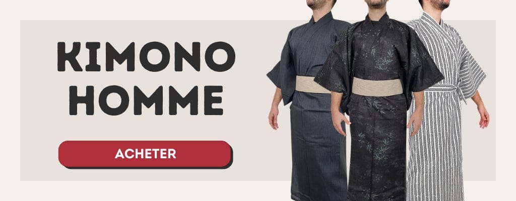 acheter kimono homme