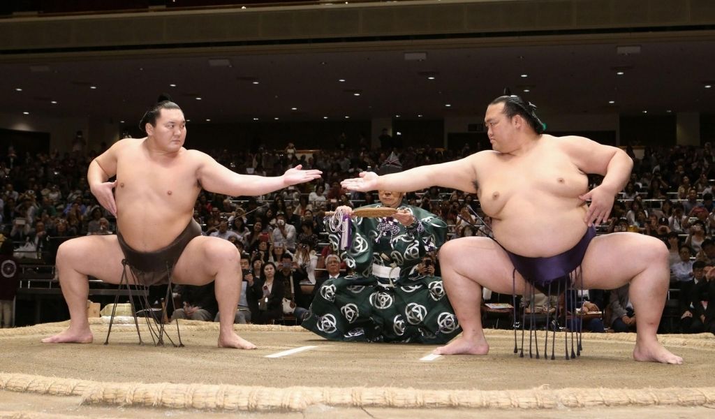 assister à un tournoi de sumo
