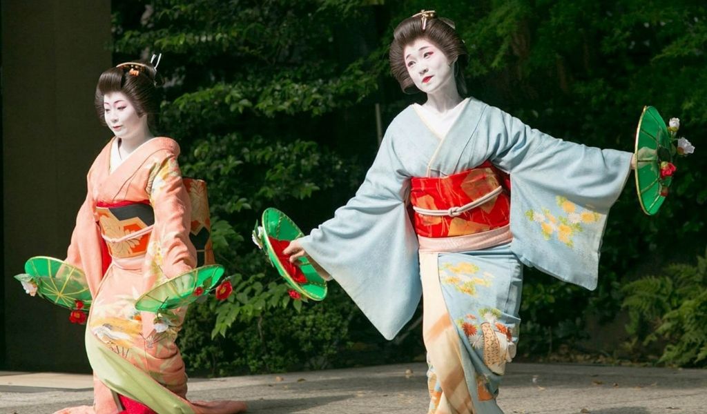geisha gardienne des arts japonais