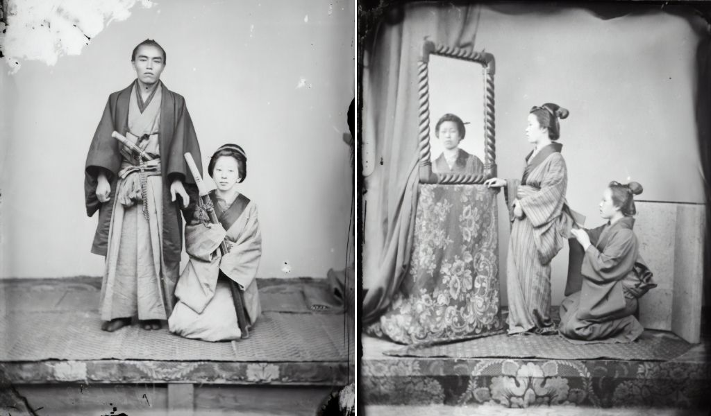 histoire du kimono japonais