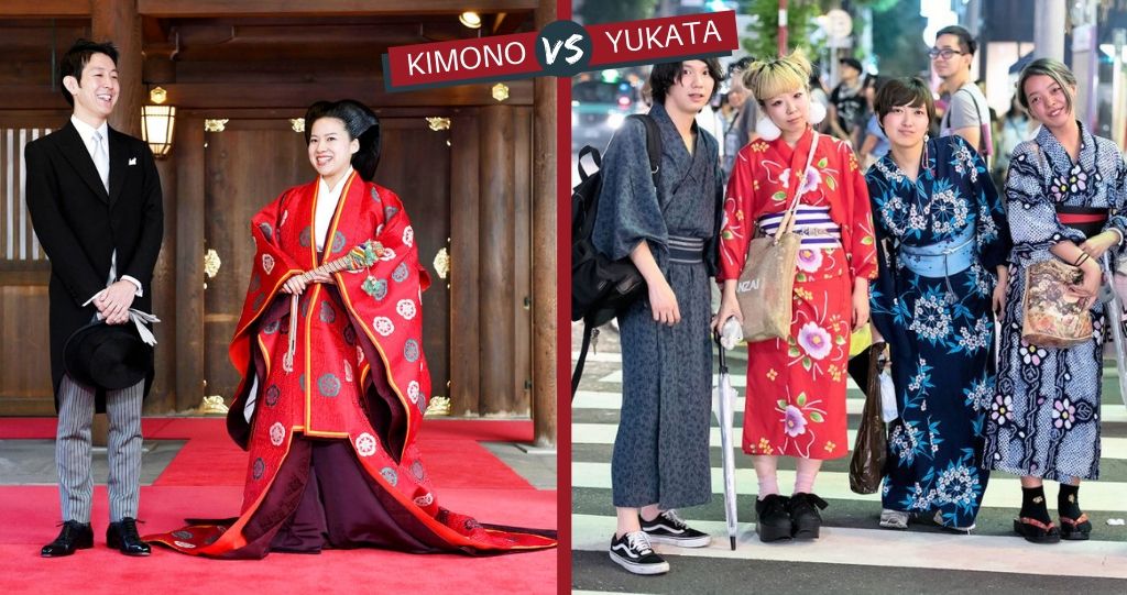 kimono vs yukata