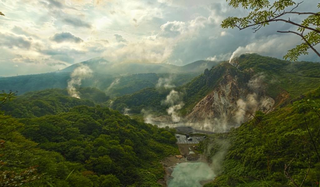 onsen de Noboribetsu