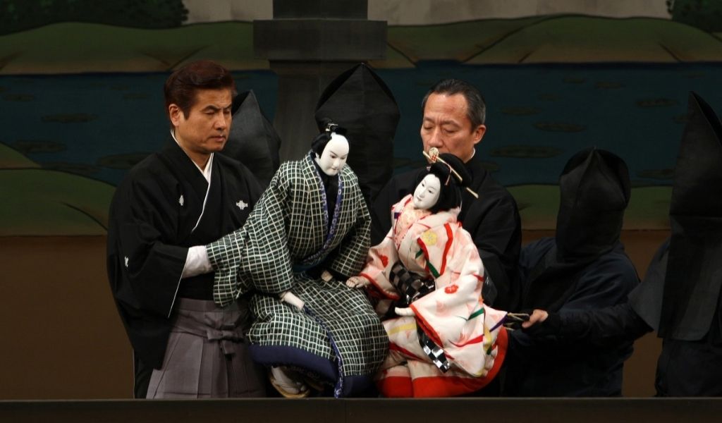 théâtre de marionnettes, bunraku