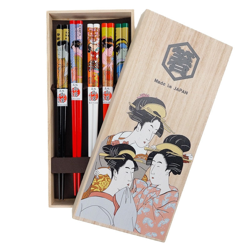 Coffret Baguettes Japonaises Originales