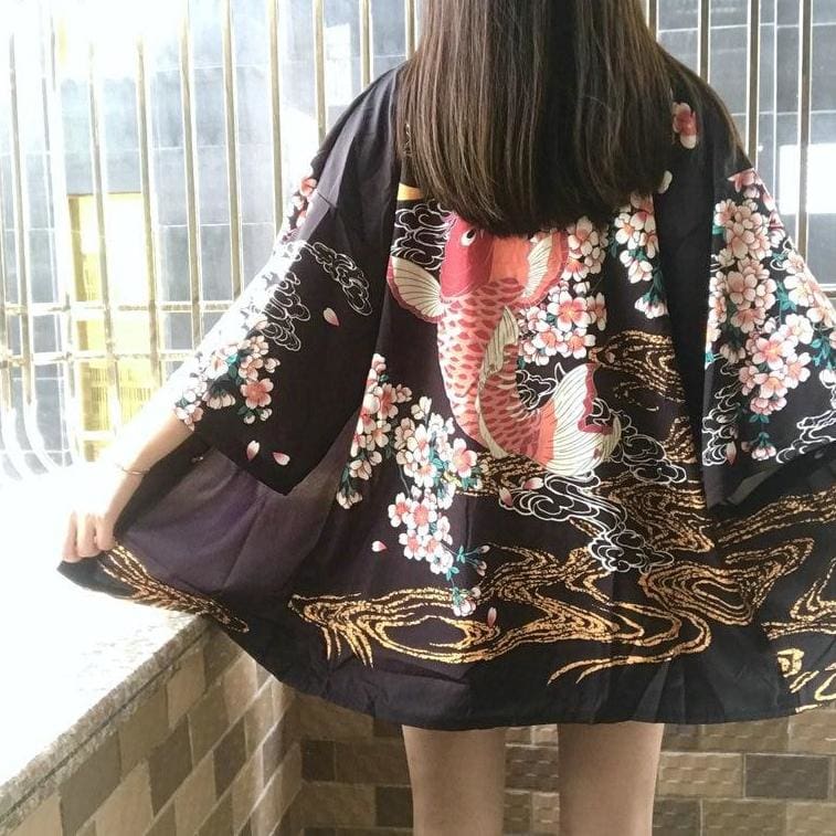 kimono femme nuit japonais