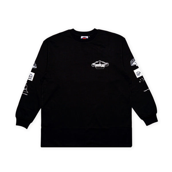 PPPEAR - Let Them In LS Tee - Black