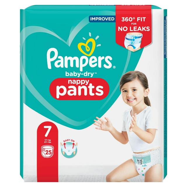 tesco pampers size 4 pants