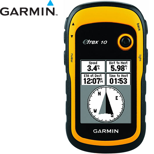 using garmin etrex 10