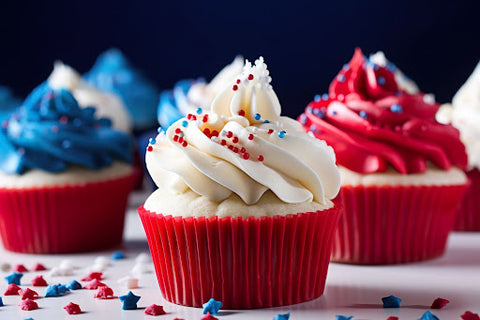 Bake some Patriotic Cupcakes