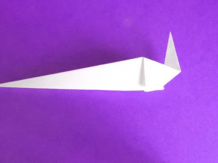 pliage tete licorne origami
