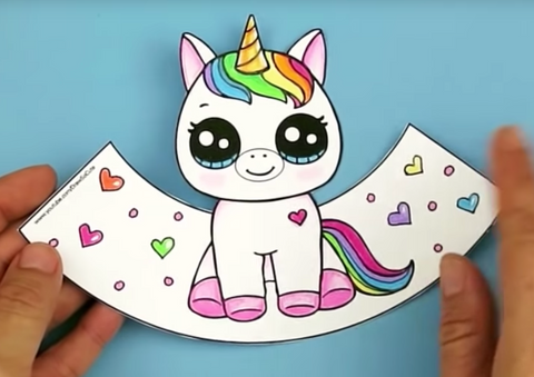 The paper unicorn is cut out
