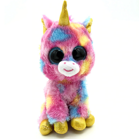 Peluche licorne Ty arc-en-ciel