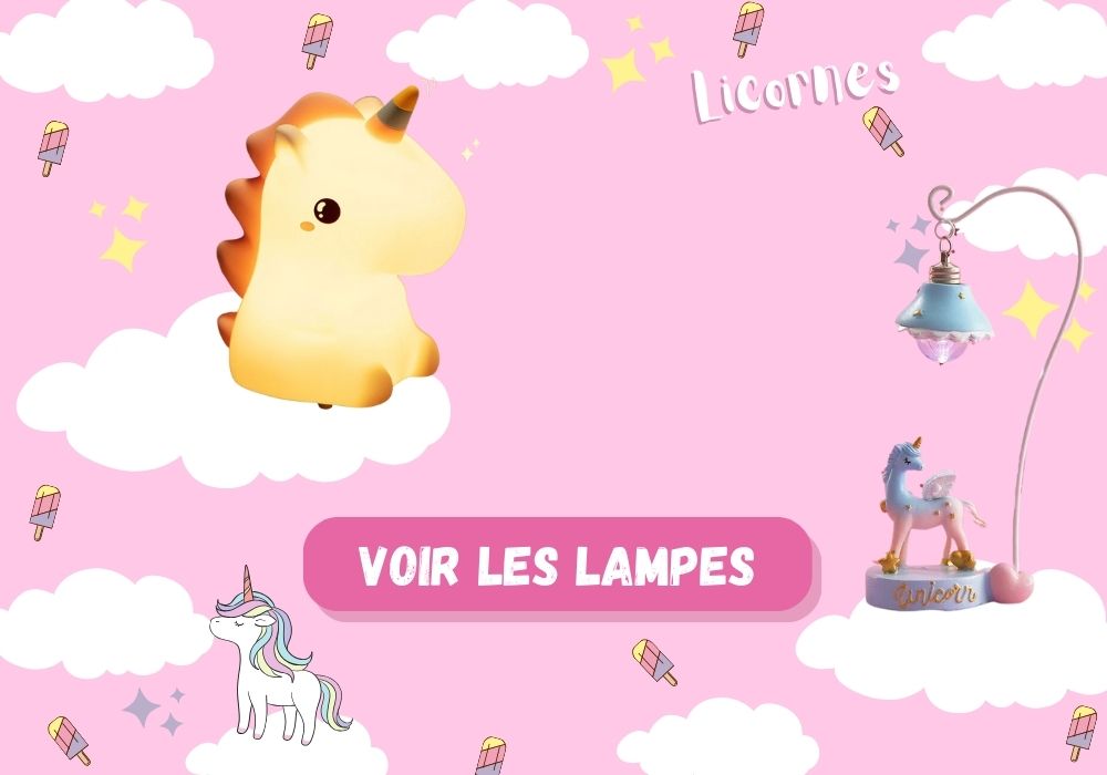 lampe licorne