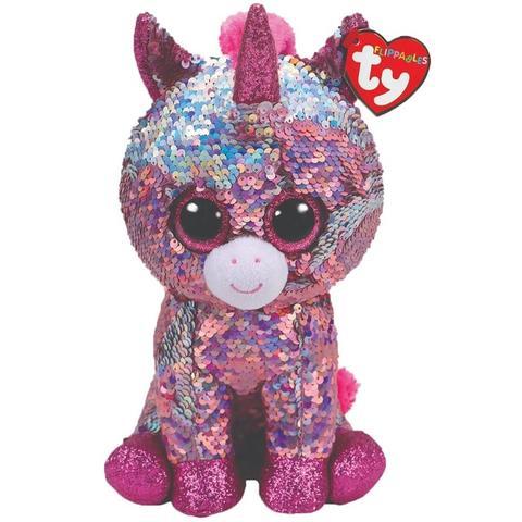 Peluche licorne ty sequins