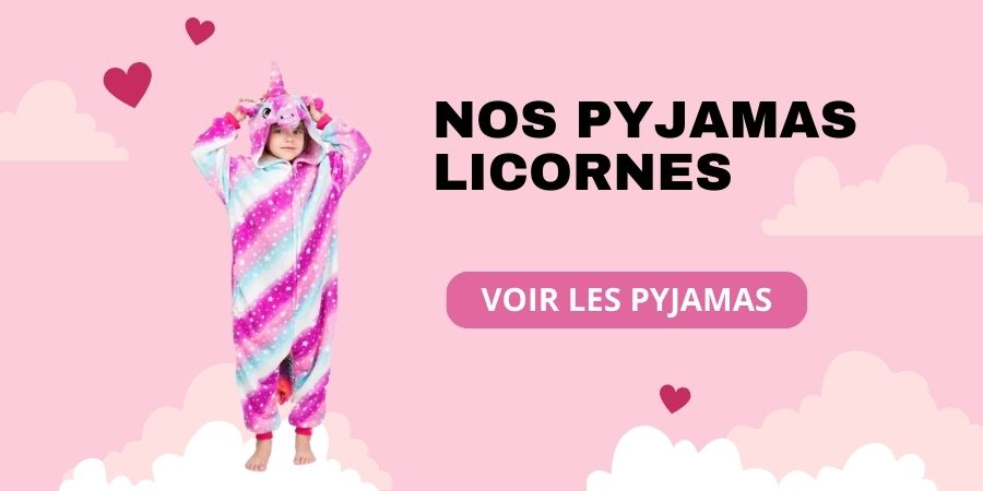 pyjama licorne