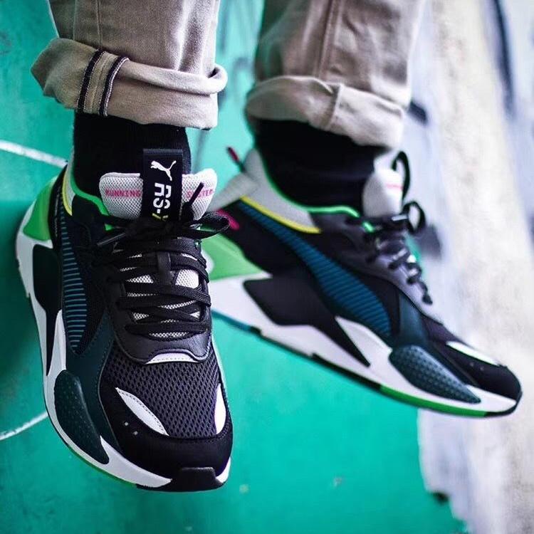 puma rs x toys black blue atoll