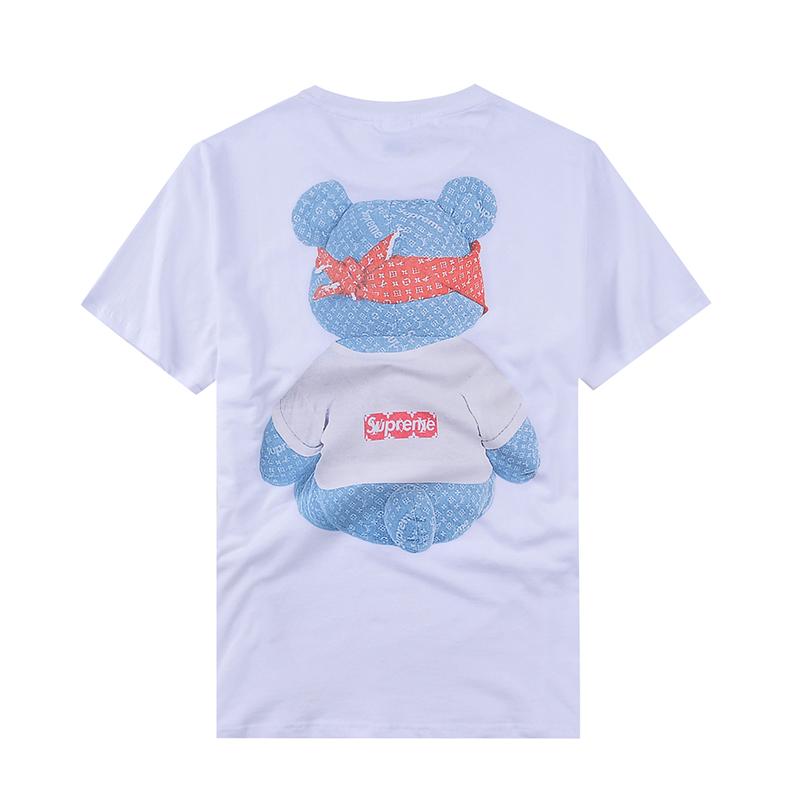 Louis Vuitton Bear Style Supreme T-Shirt • Kybershop
