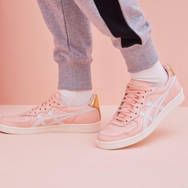 onitsuka tiger pink gold