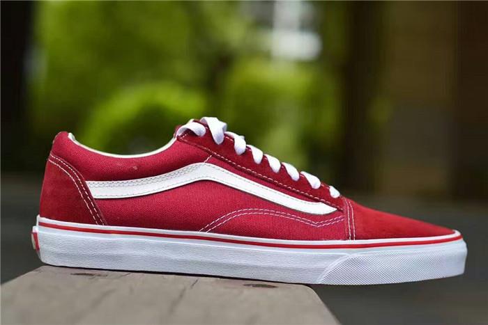 vans old skool true red