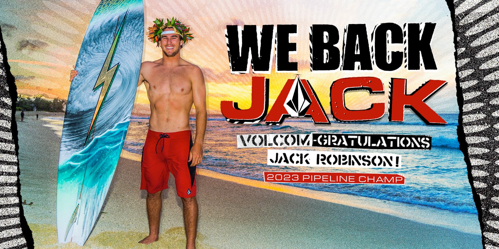 Jack Robinson Is Pipeline Pro Champ