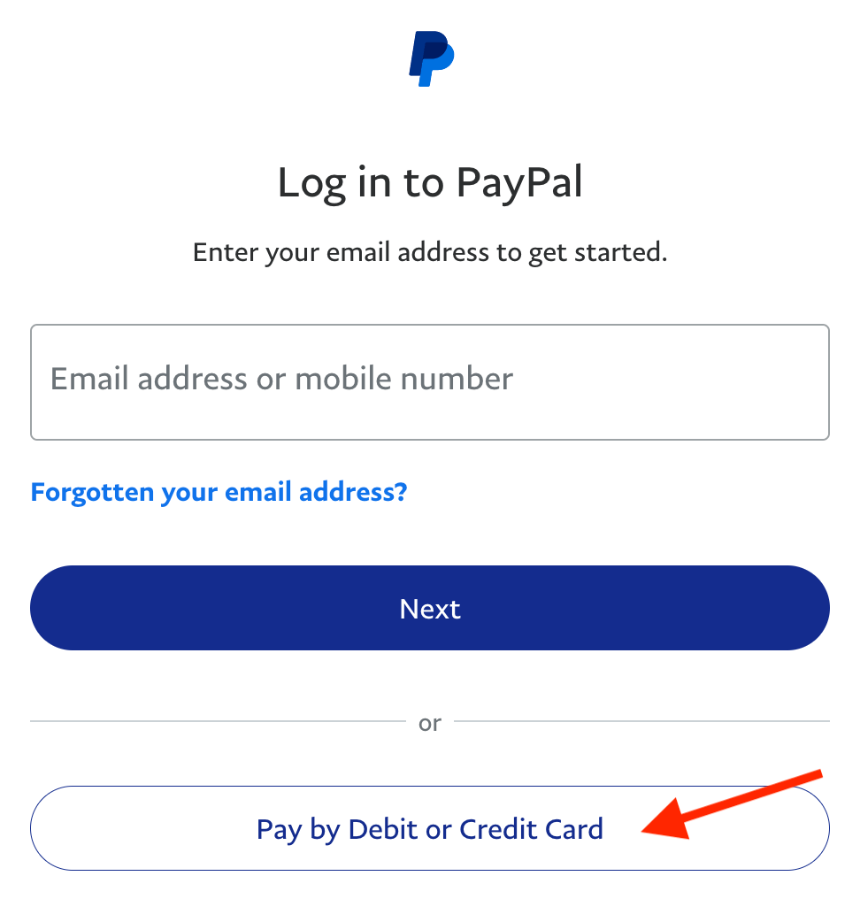 How to use PayPal Guest Checkout Button 1