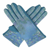Monet Water Lilies Touch Screen Gloves