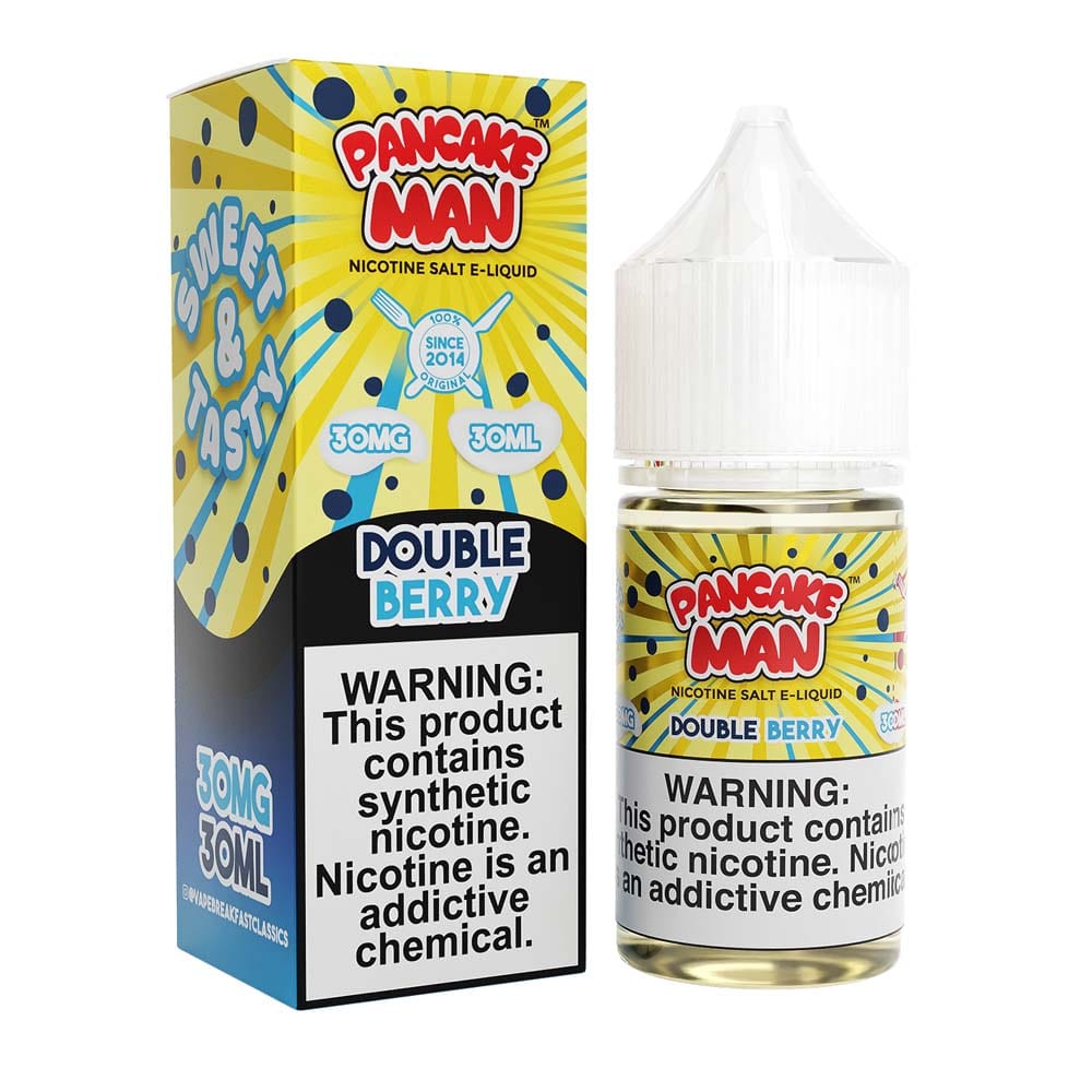 Vape Breakfast Classics Pancake Man Double Berry 30ml Nic Salt Vape Juice