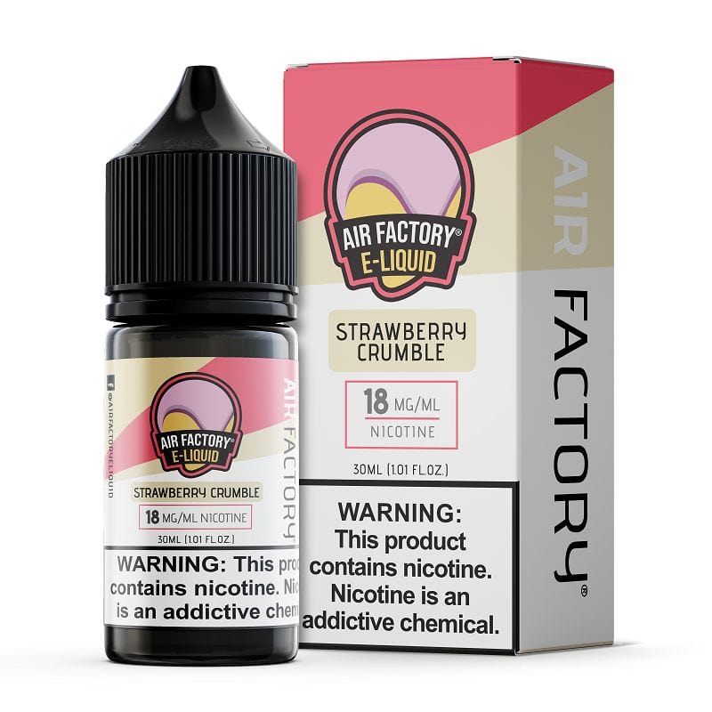 Air Factory Strawberry Crumble Vape Juice 30ml