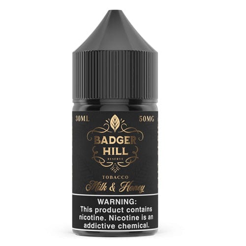 Badger Hill Reserve Milk & Honey 30ml Nic Salt Vape Juice