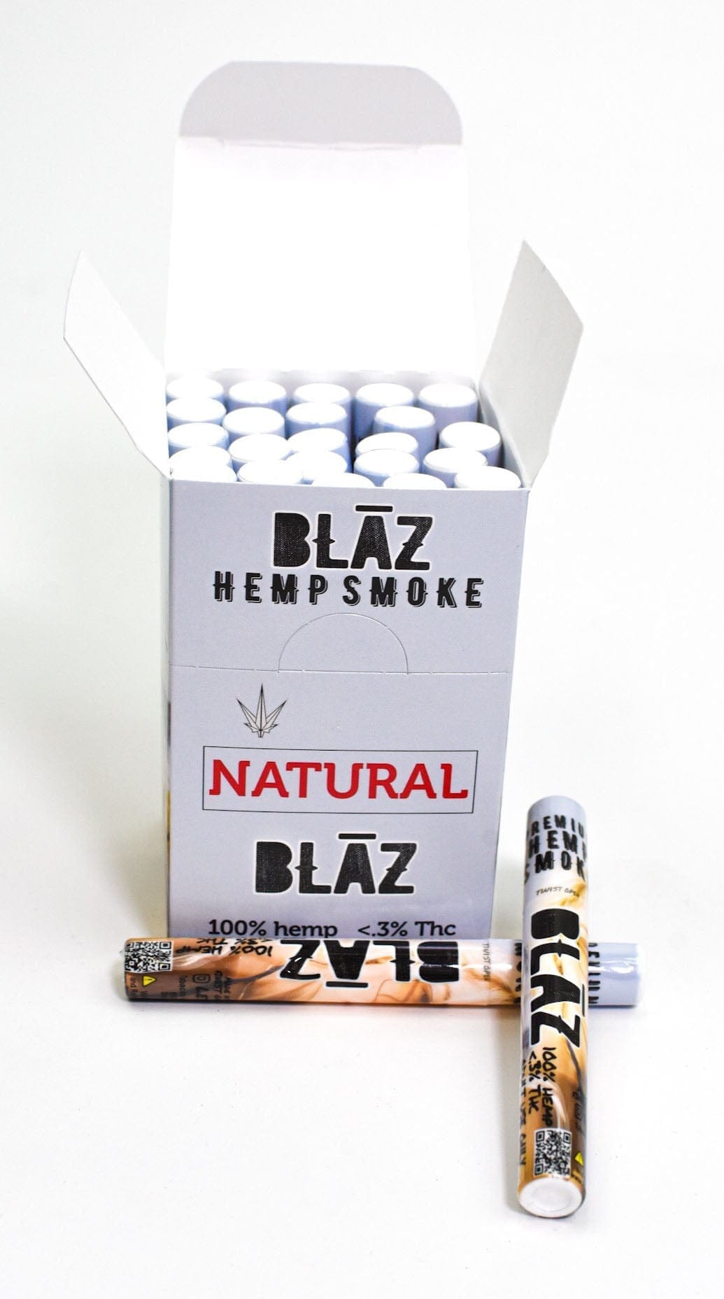 BLAZ Premium Hemp Smokes - Single Tube